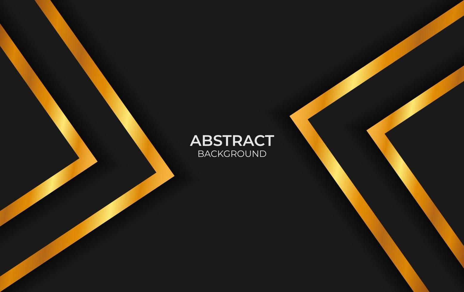 Abstract Black And Gold Background vector
