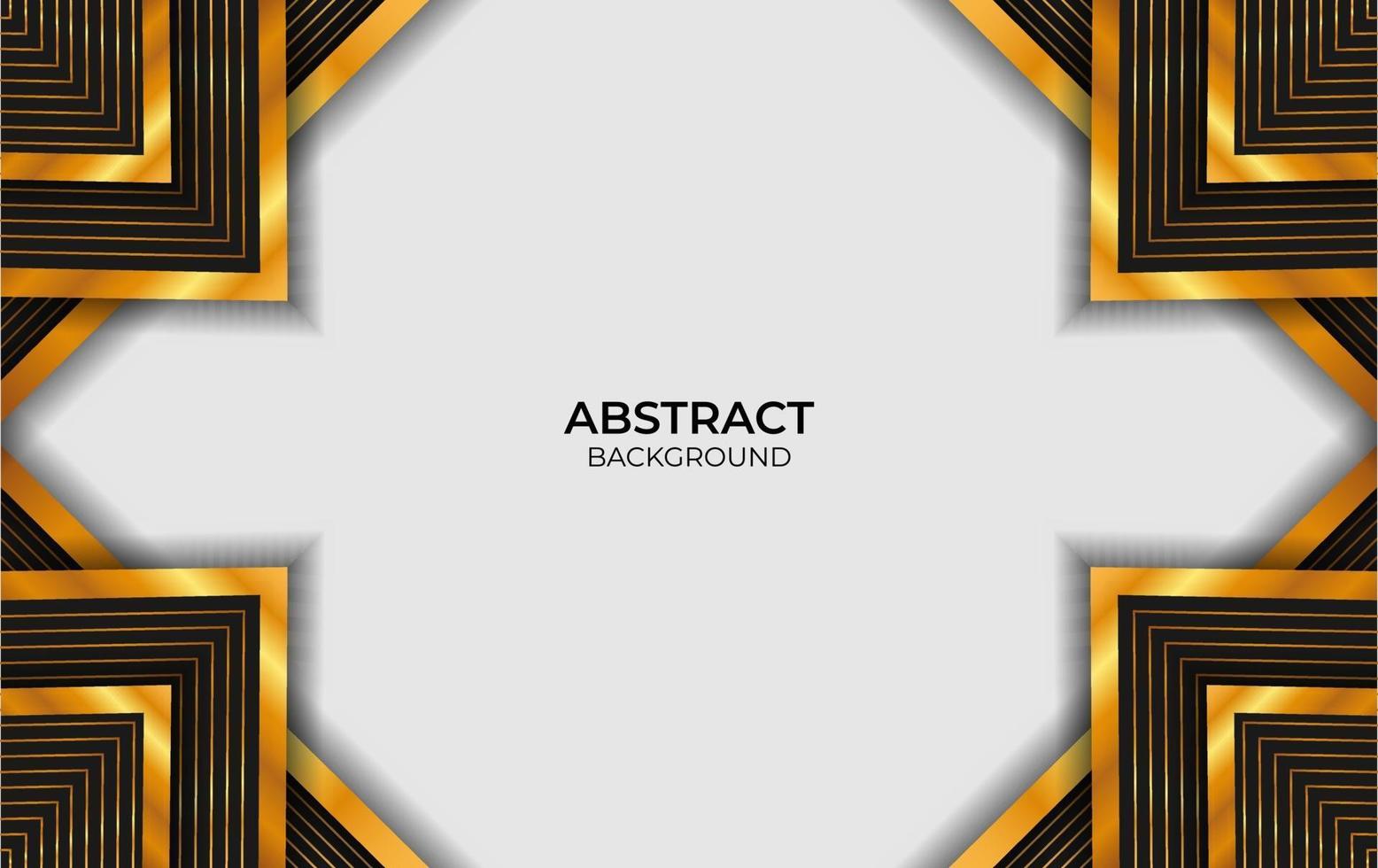 Design Black And Gold Abstract Background vector