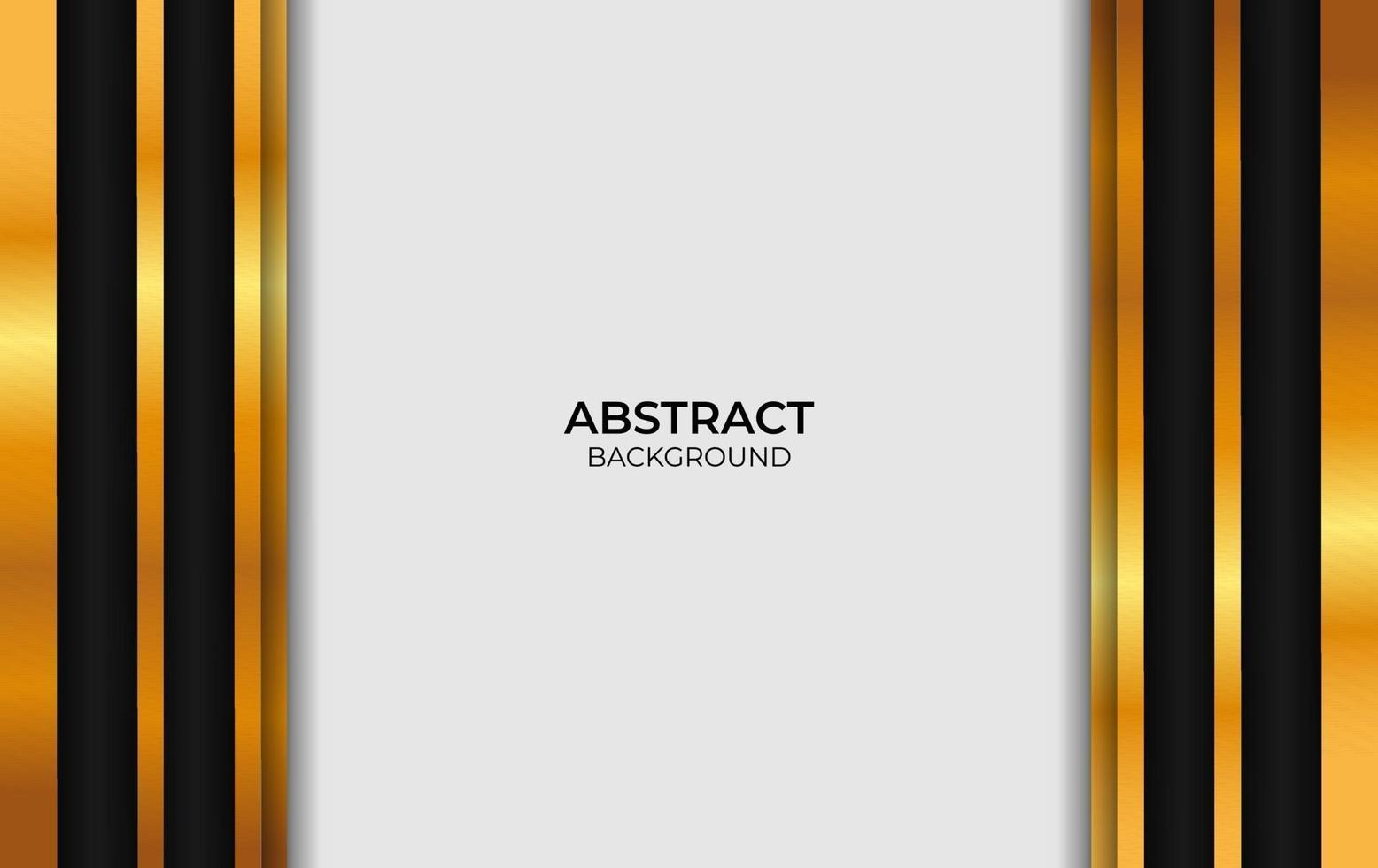 Design Luxury Black And Gold Background vector