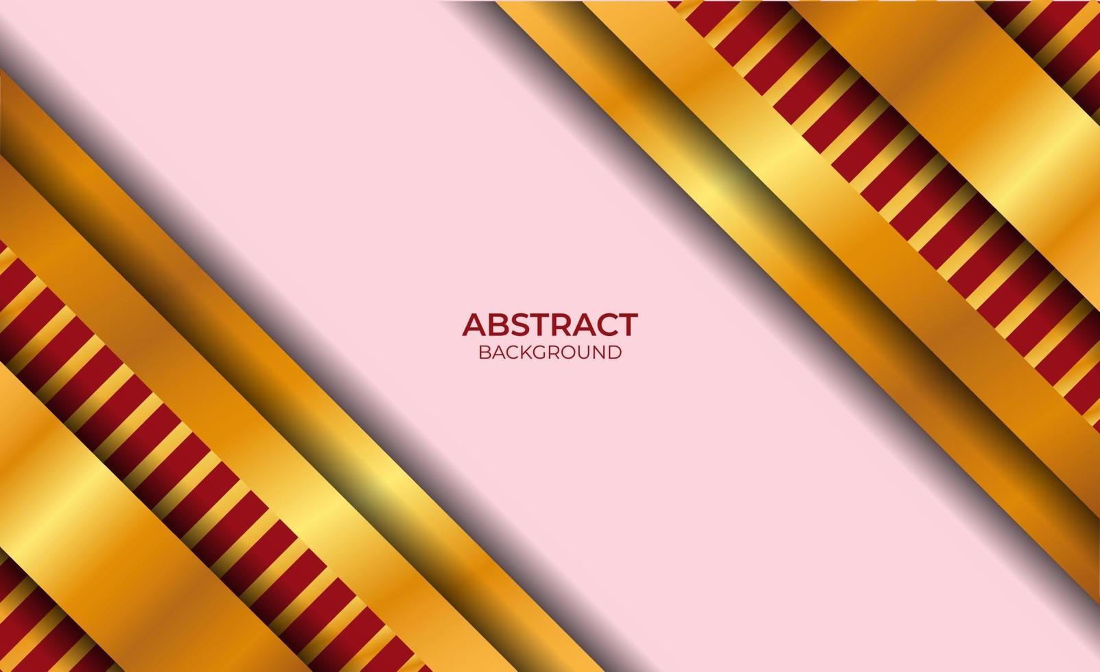 Backgroun Abstract Design Red And Gold vector