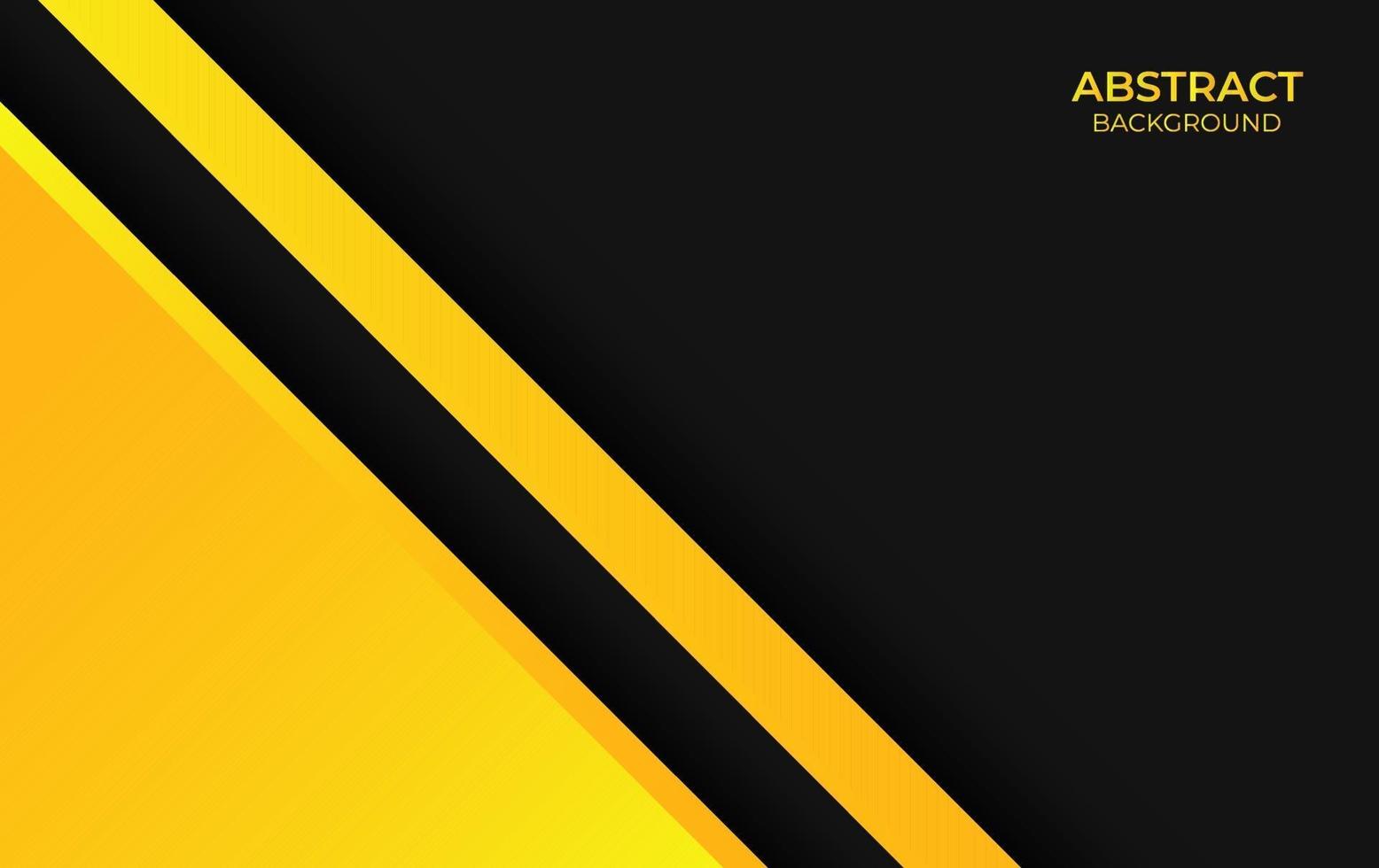 Design Background Abstract Yellow And Black vector