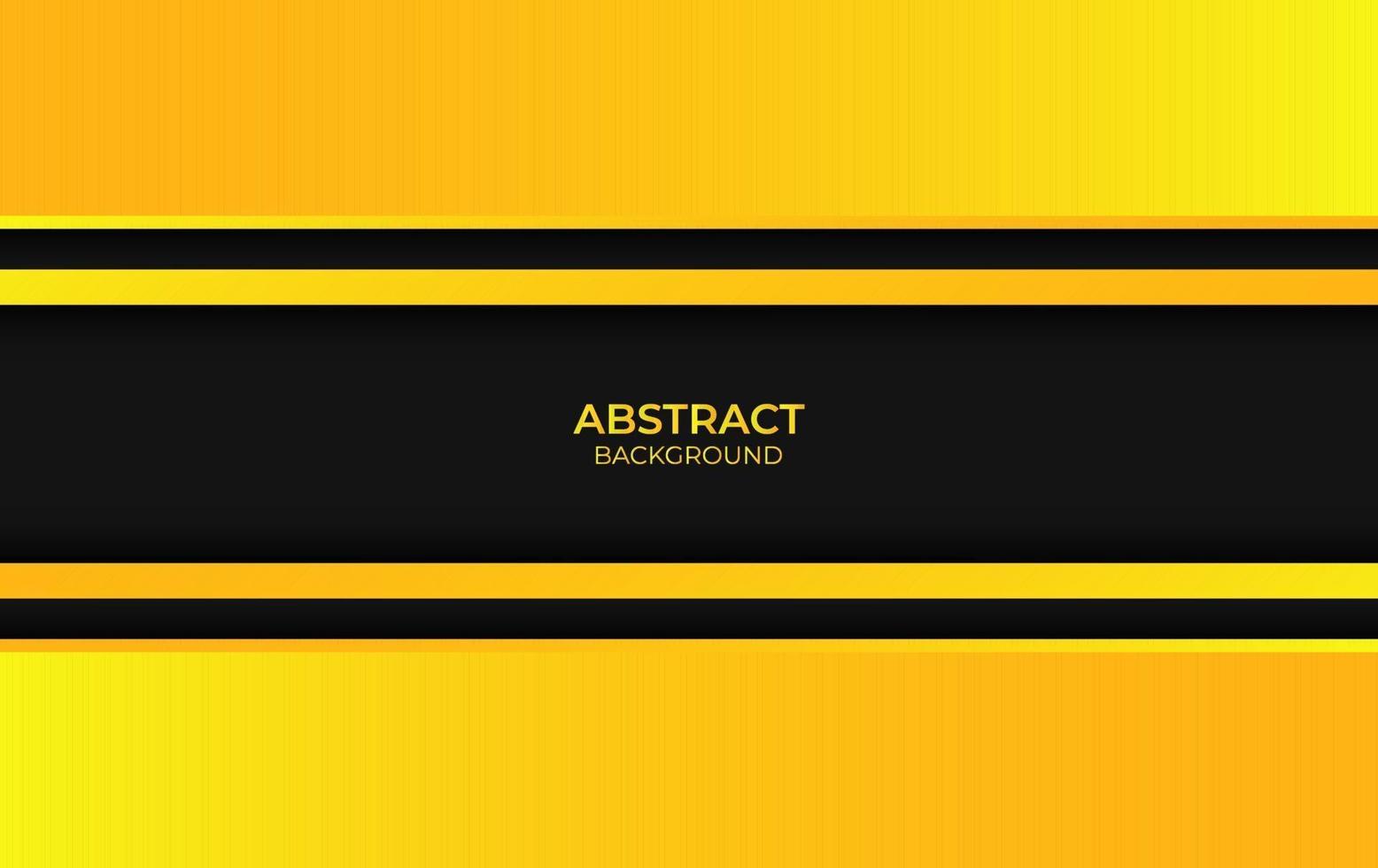 Abstract Background Yellow And Black Color vector