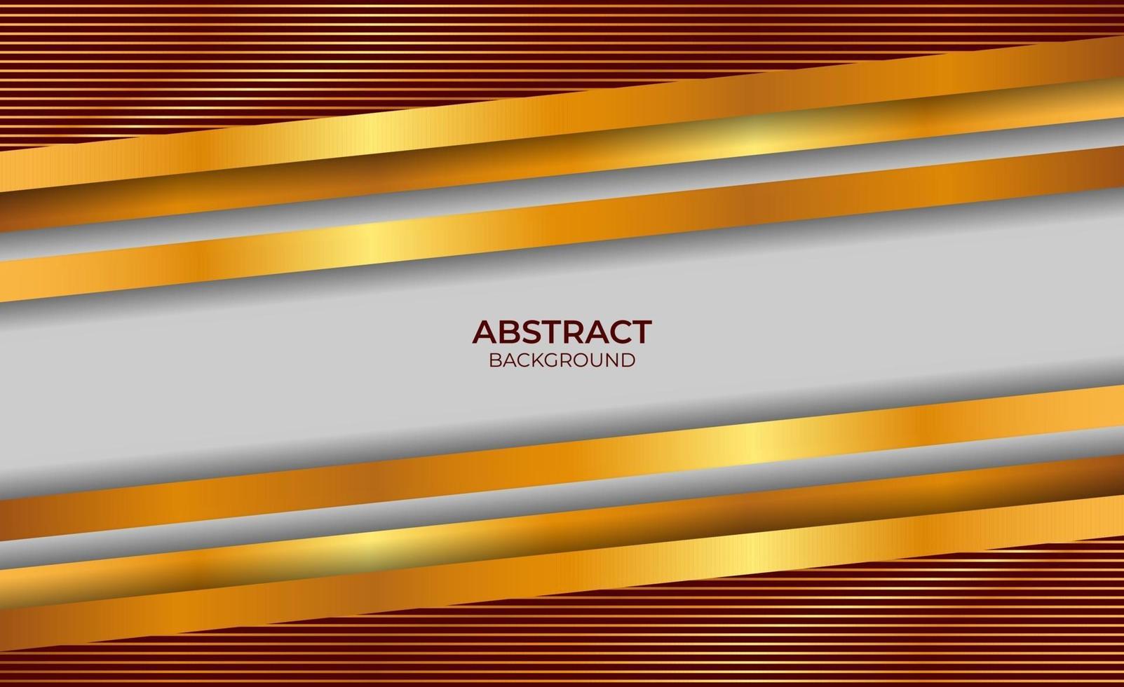 Luxury Style Design Red And Gold vector