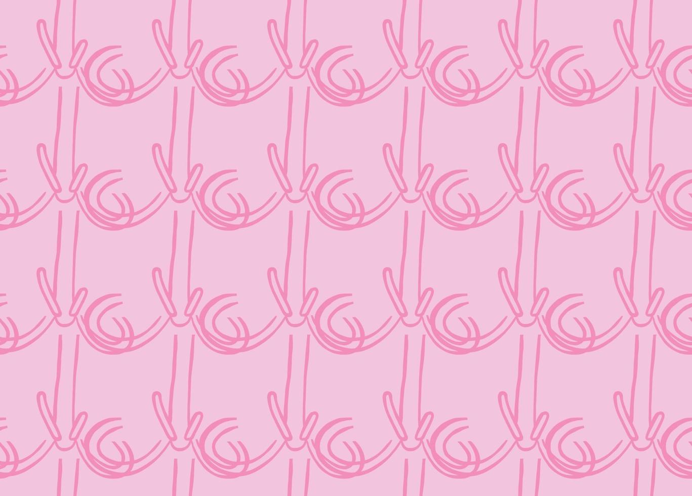 Fondo de textura de vector, patrón sin costuras. dibujados a mano, colores rosados. vector