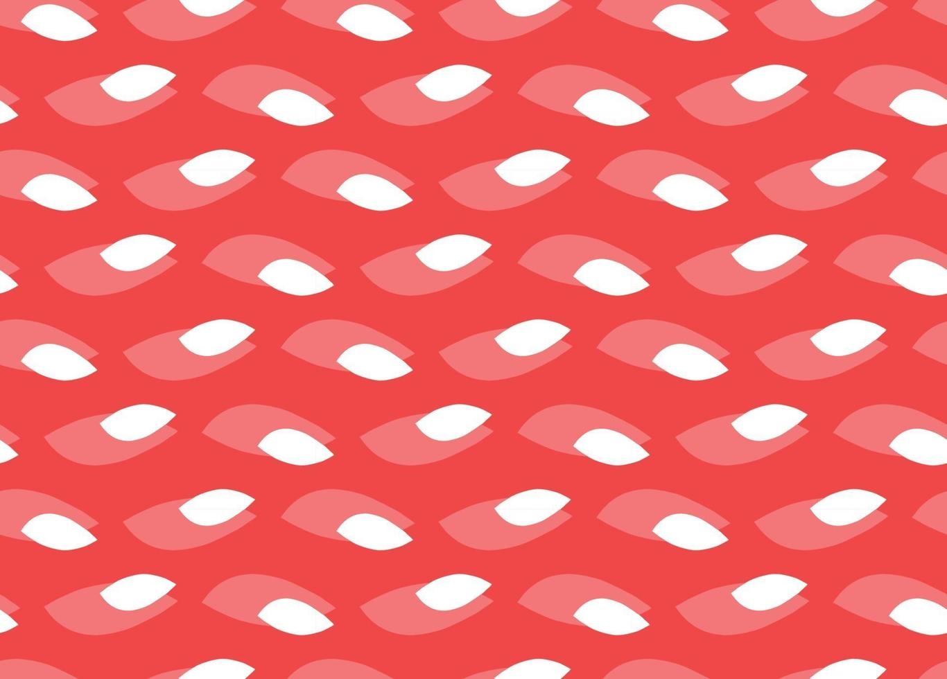 Vector texture background, seamless pattern. Hand drawn, red, white colors.