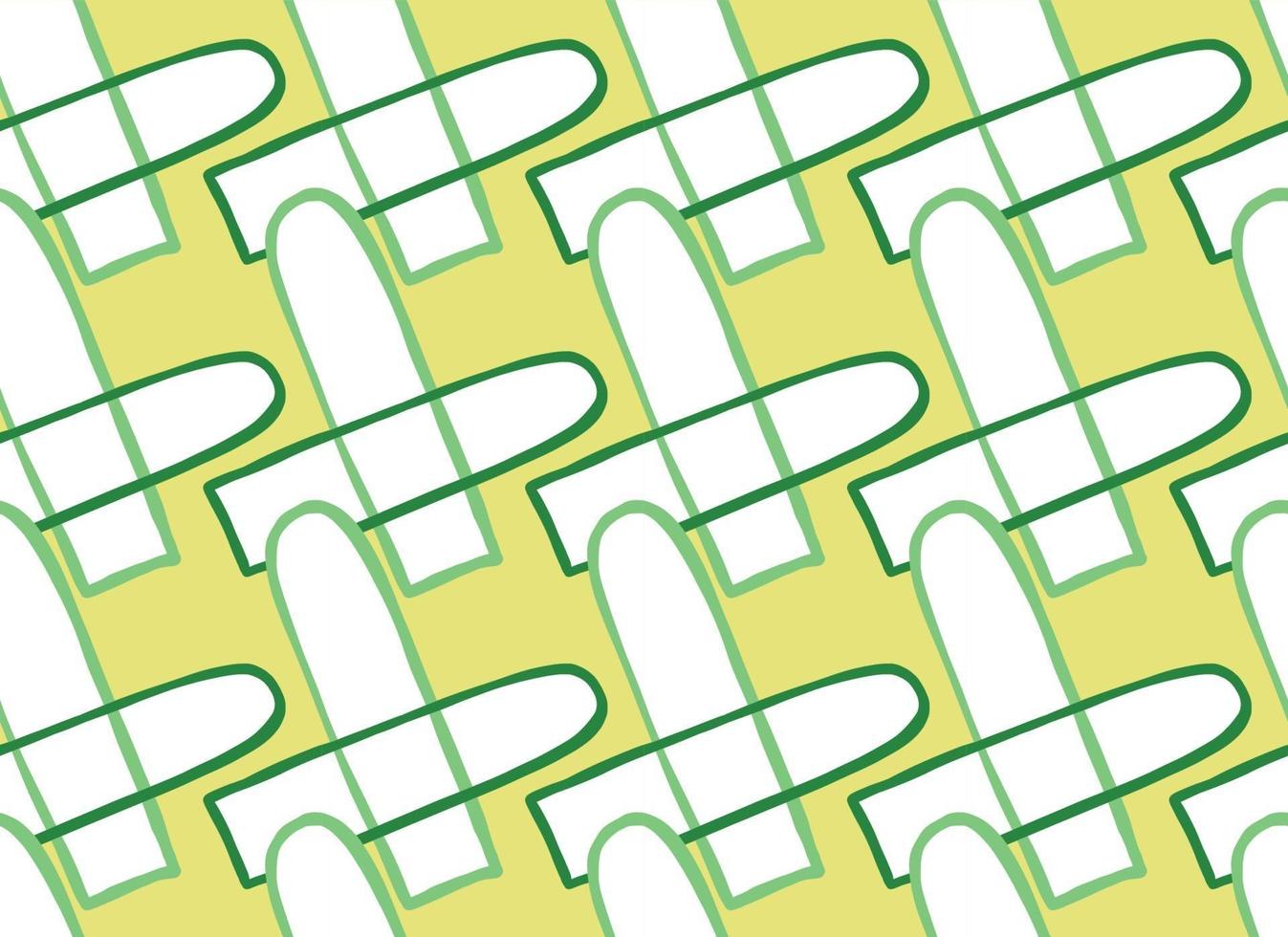 Vector texture background, seamless pattern. Hand drawn, yellow, green, white colors.