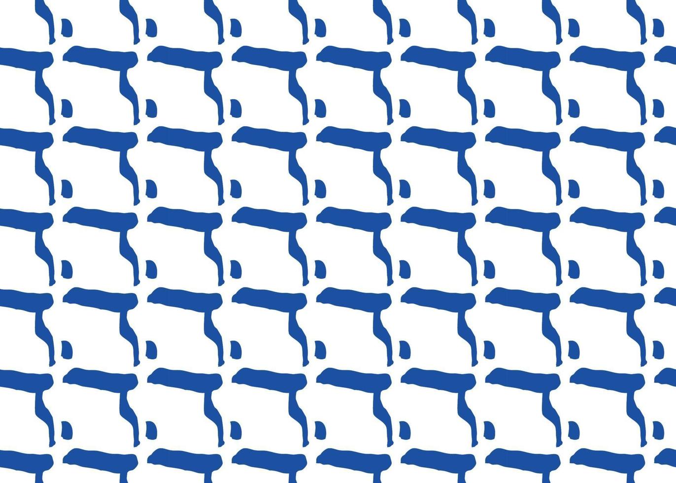 Vector texture background, seamless pattern. Hand drawn, blue, white colors.