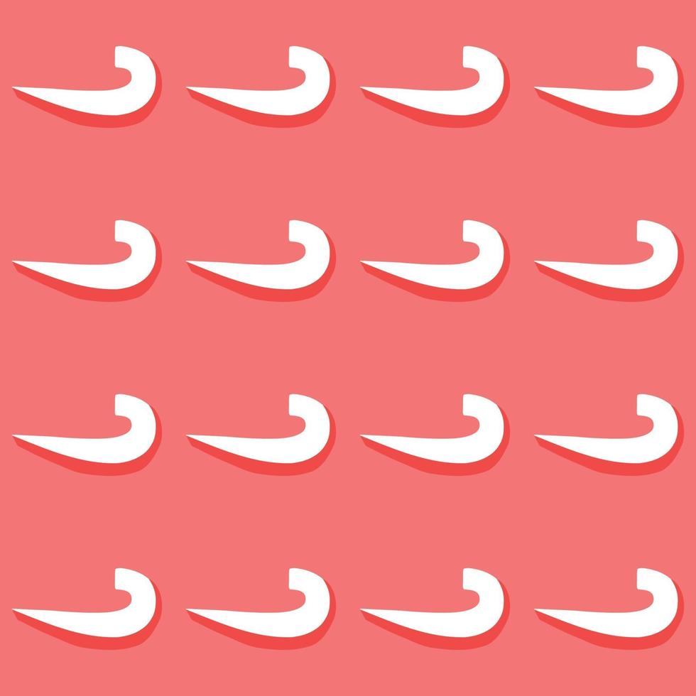 Vector seamless texture background pattern. Hand drawn, red, white colors.