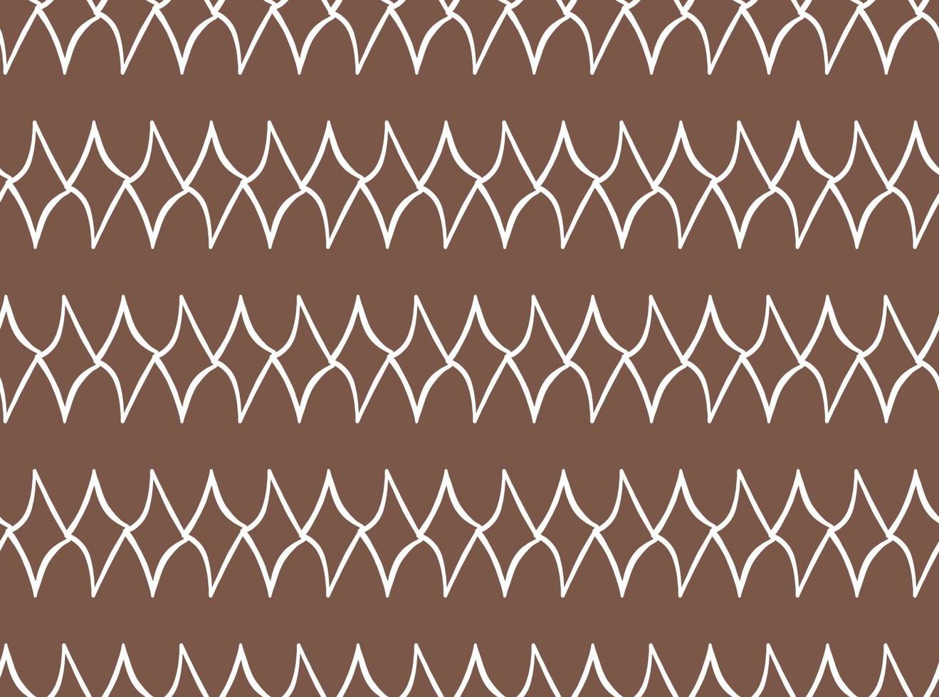 Vector texture background, seamless pattern. Hand drawn, brown, white colors.