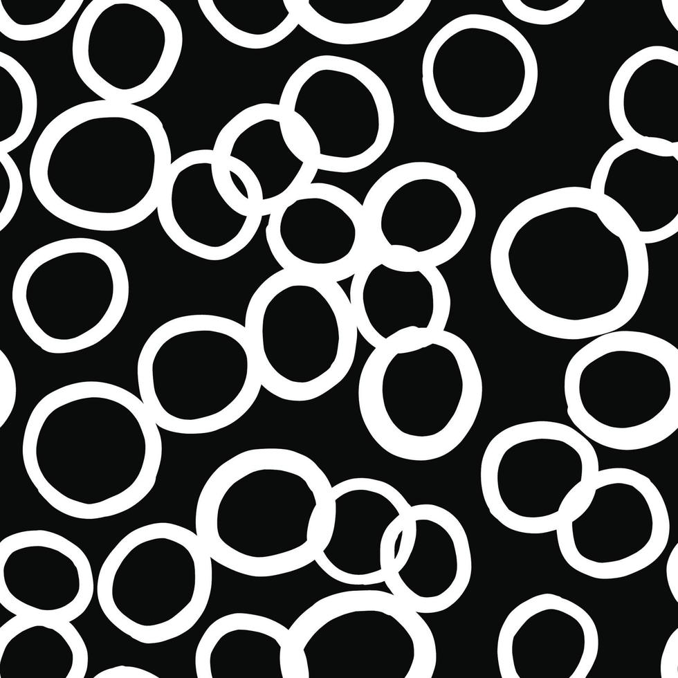 Vector seamless texture background pattern. Hand drawn, black, white colors.