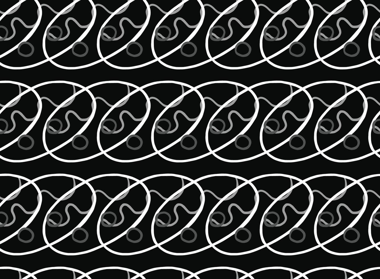 Vector texture background, seamless pattern. Hand drawn, black, grey, white colors.