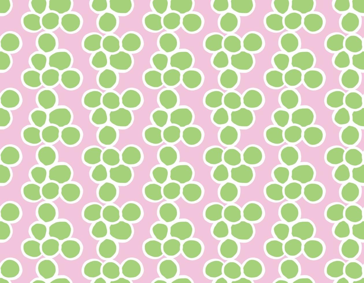 Fondo de textura de vector, patrón sin costuras. dibujados a mano, rosa, verde, colores blancos. vector