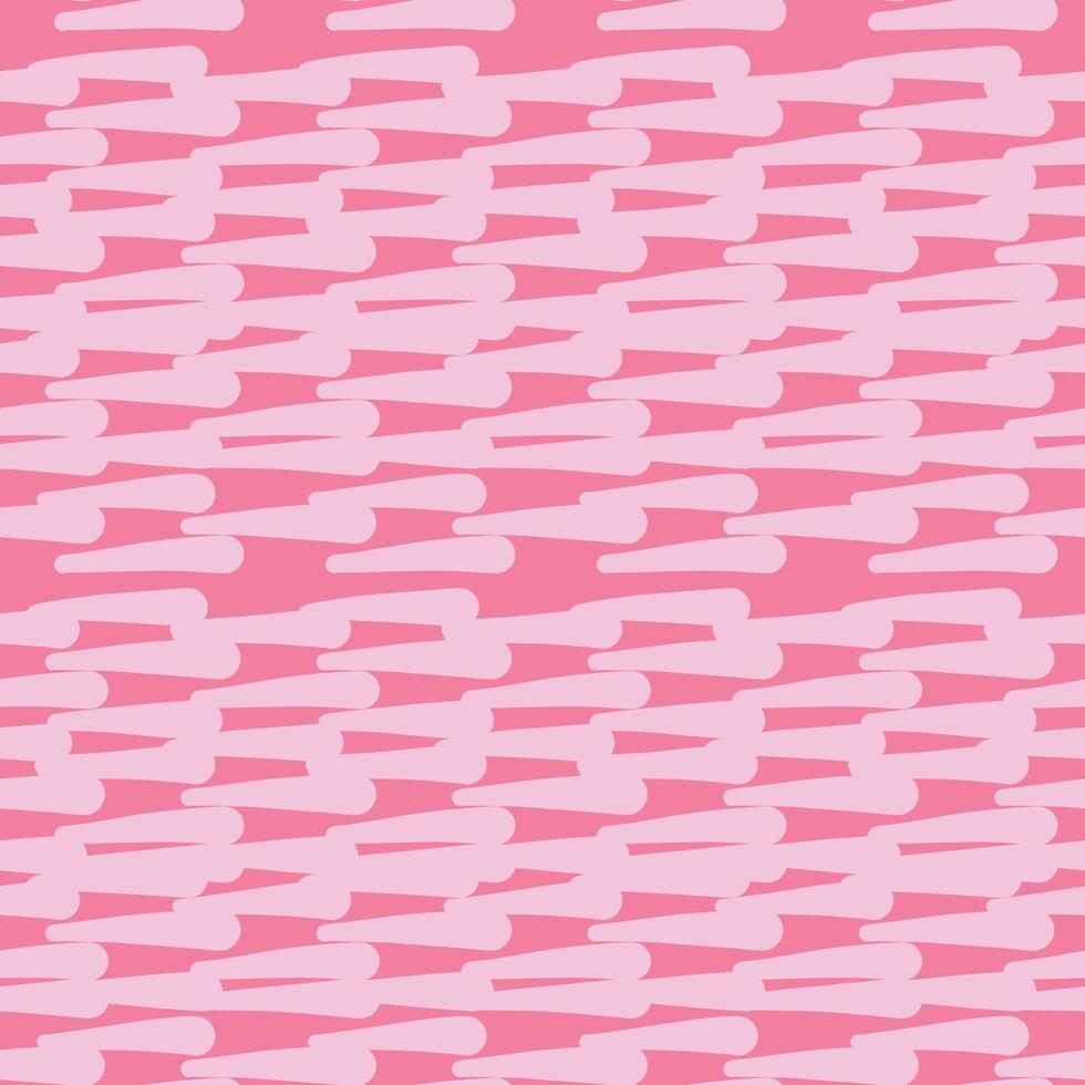 Vector seamless texture background pattern. Hand drawn, pink colors.