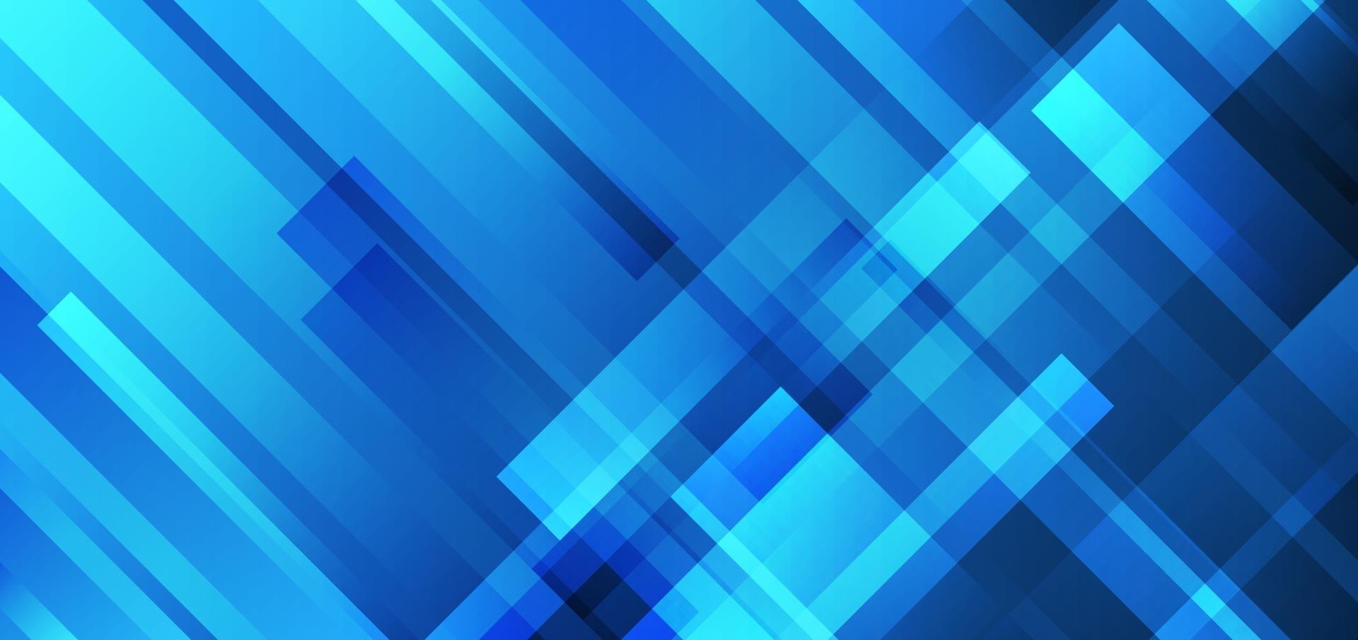 Abstract blue stripes overlapping technology futuristic concept background vector