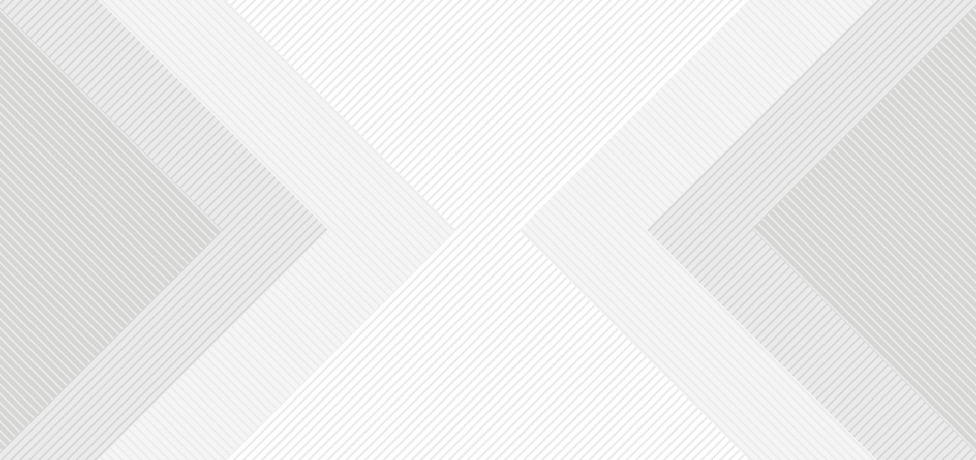 Abstract background white and gray square  with lines pattern vector