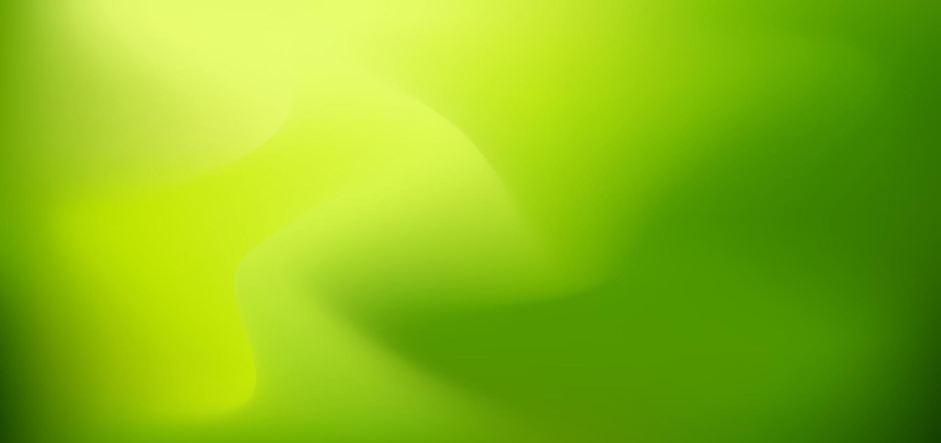 Abstract nature green blurred background with space for your text. vector