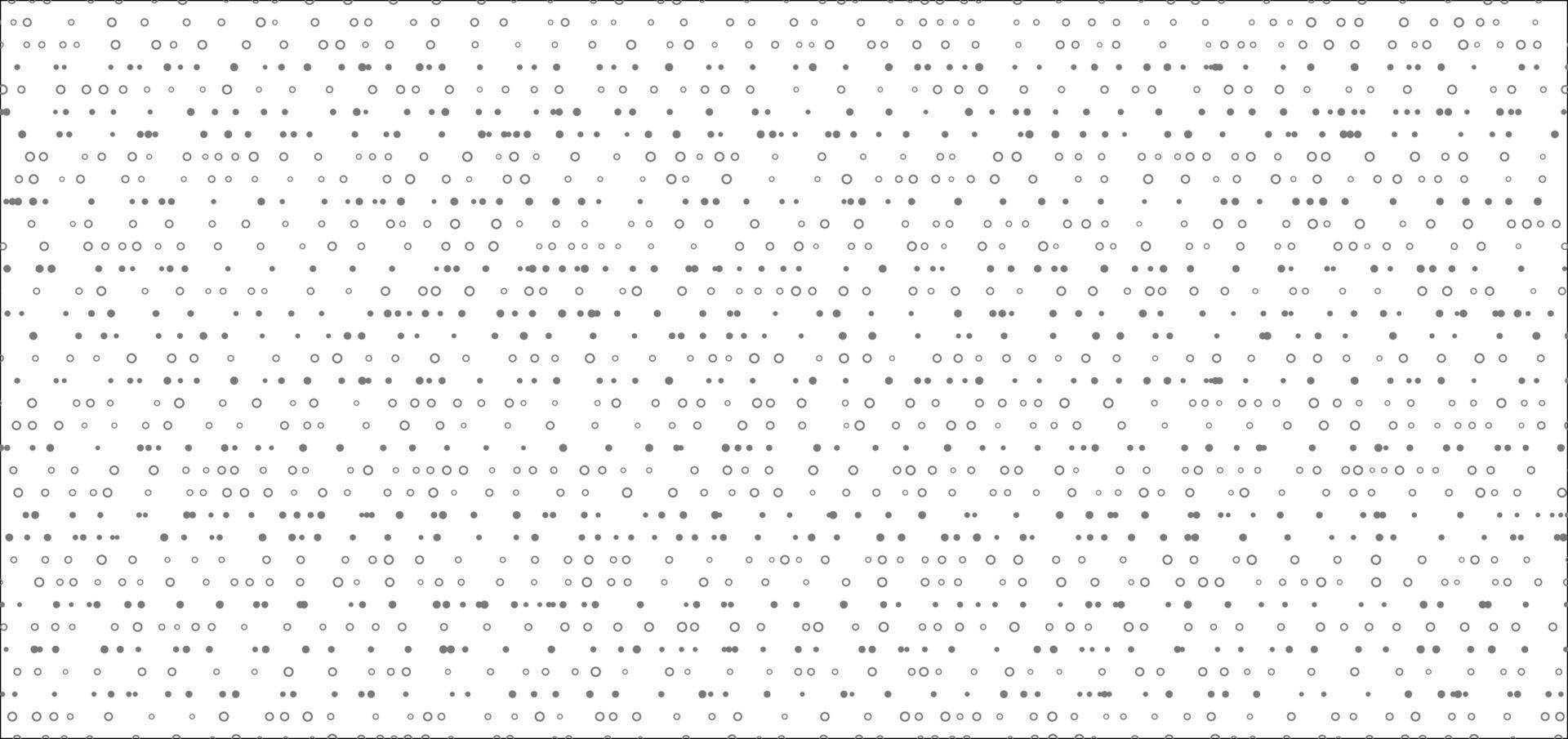 Abstract random dots gray pattern on white background and texture. vector