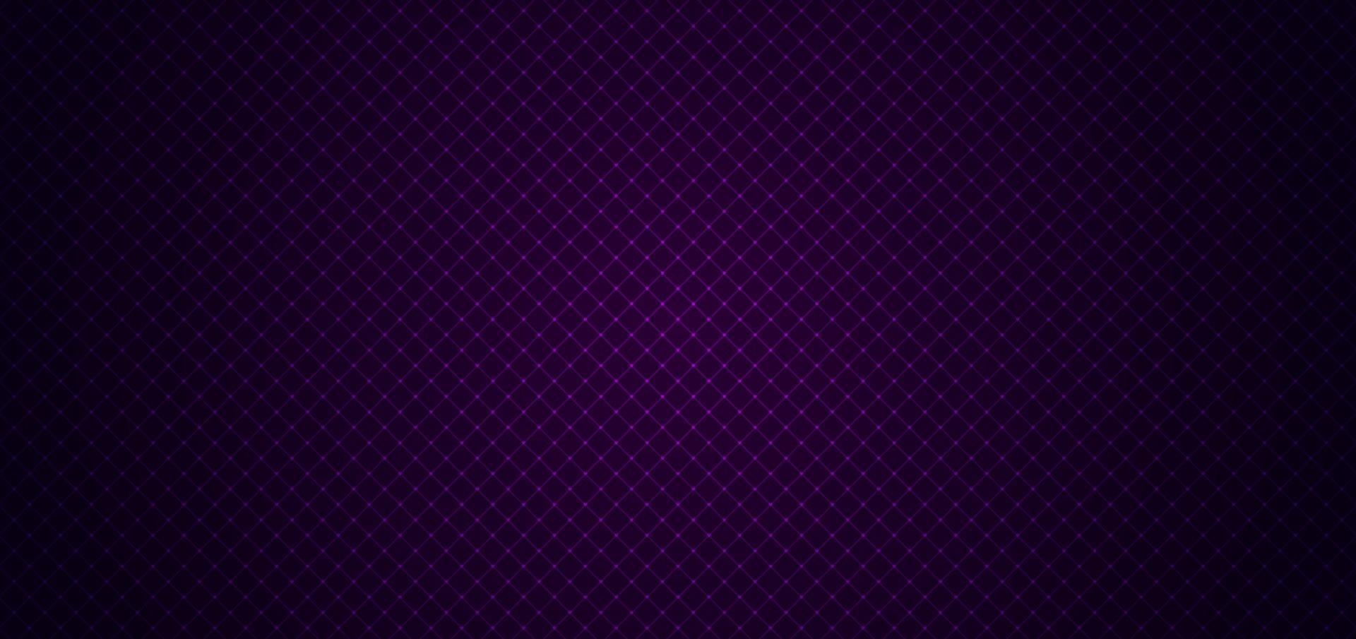 Abstract geometric squares pattern design with lines grid on dark purple background and texture vector