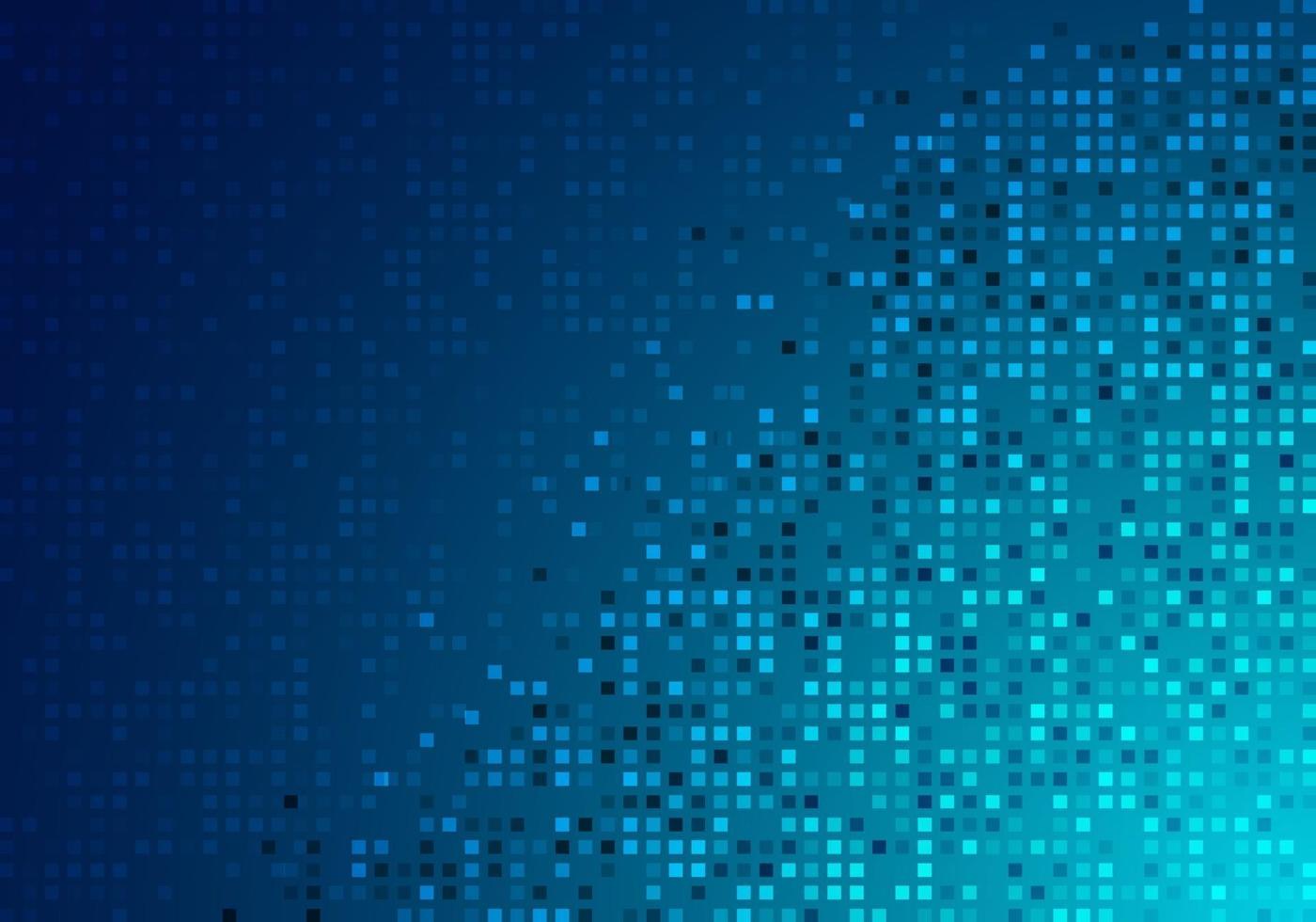 Abstract technology digital futuristic concept blue glowing pixel background and texture. vector