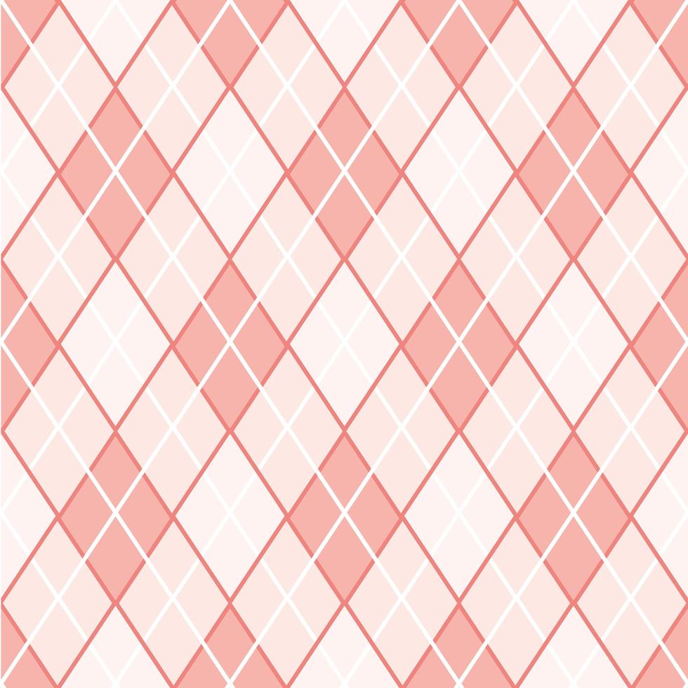 Plaid tartan coral pattern vector