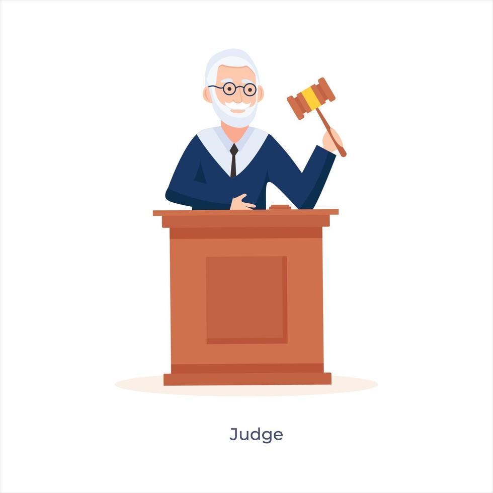 Senior Judge Avatar vector