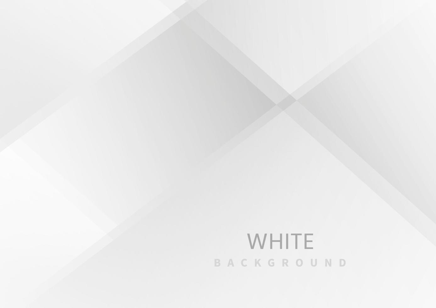 Abstract white and gray triangle overlapping layer background. Modern style. vector