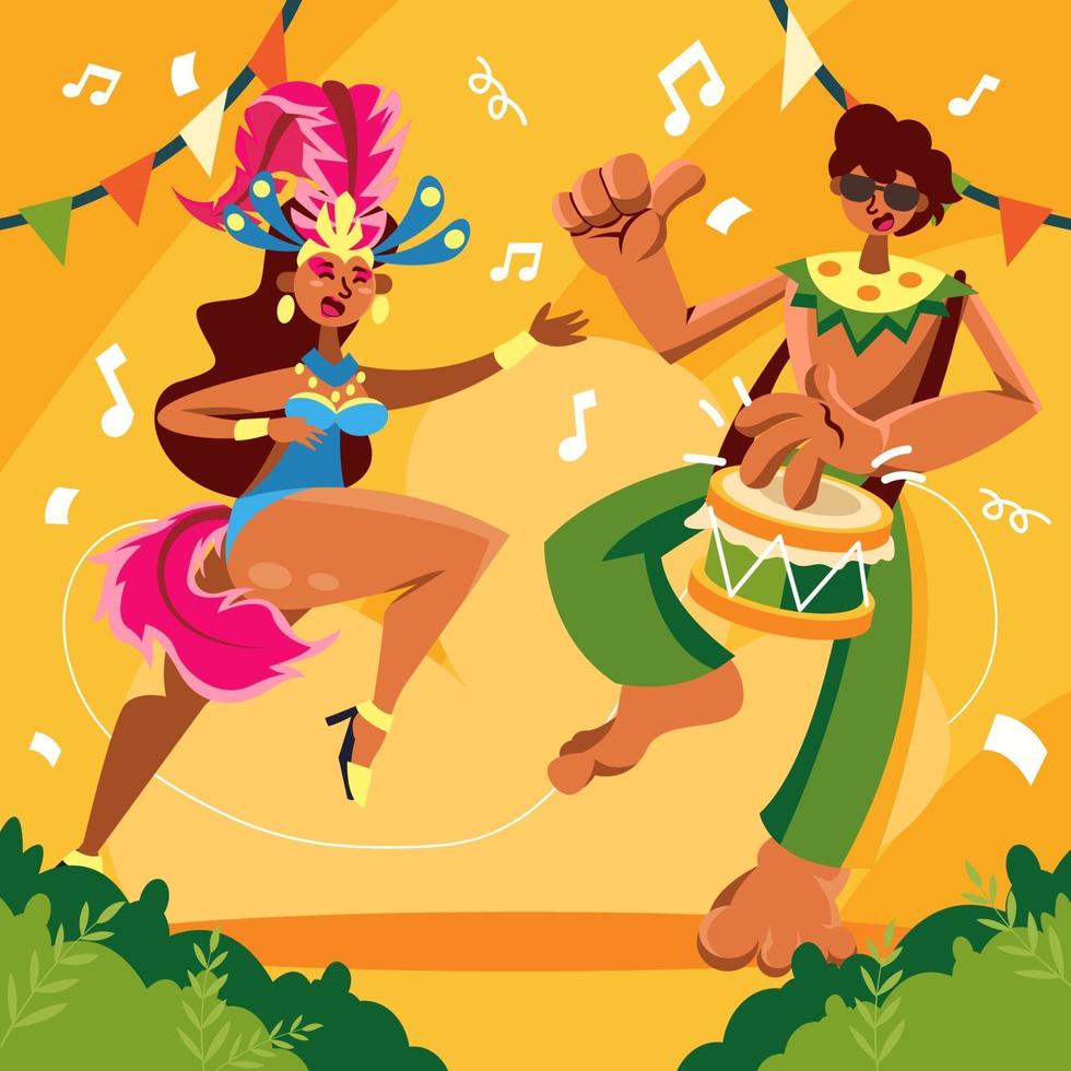 Rio Party Dance vector