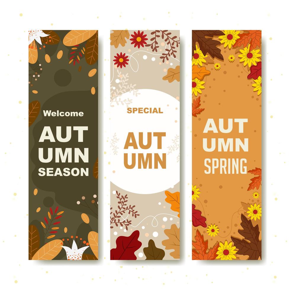 Welcome Spring Banner Collection vector