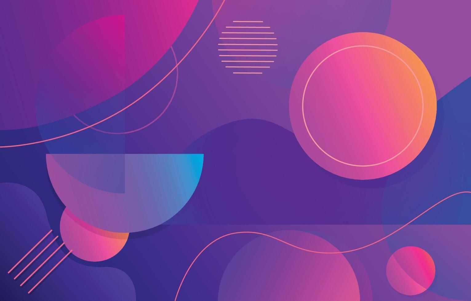 Abstract Gradient Geometric Background vector