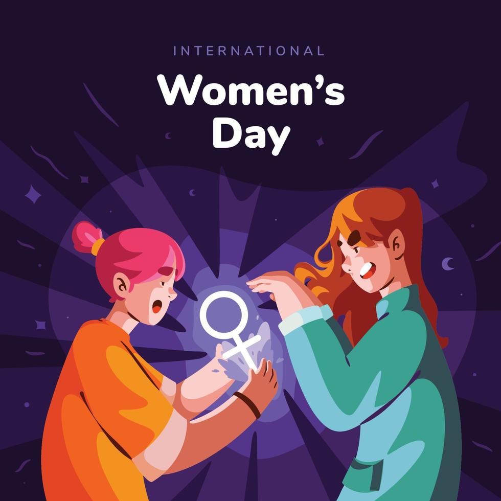 diseño del día internacional de la mujer vector