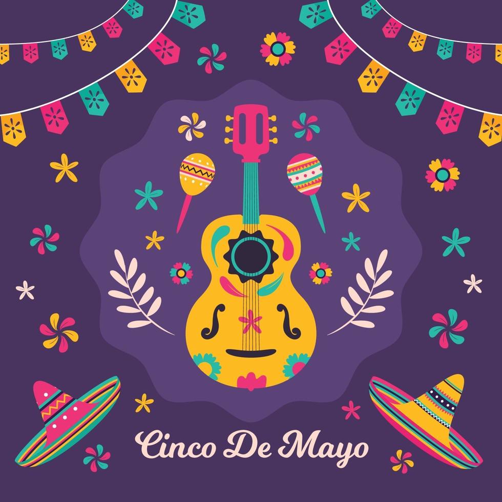 Cinco De Mayo Background vector