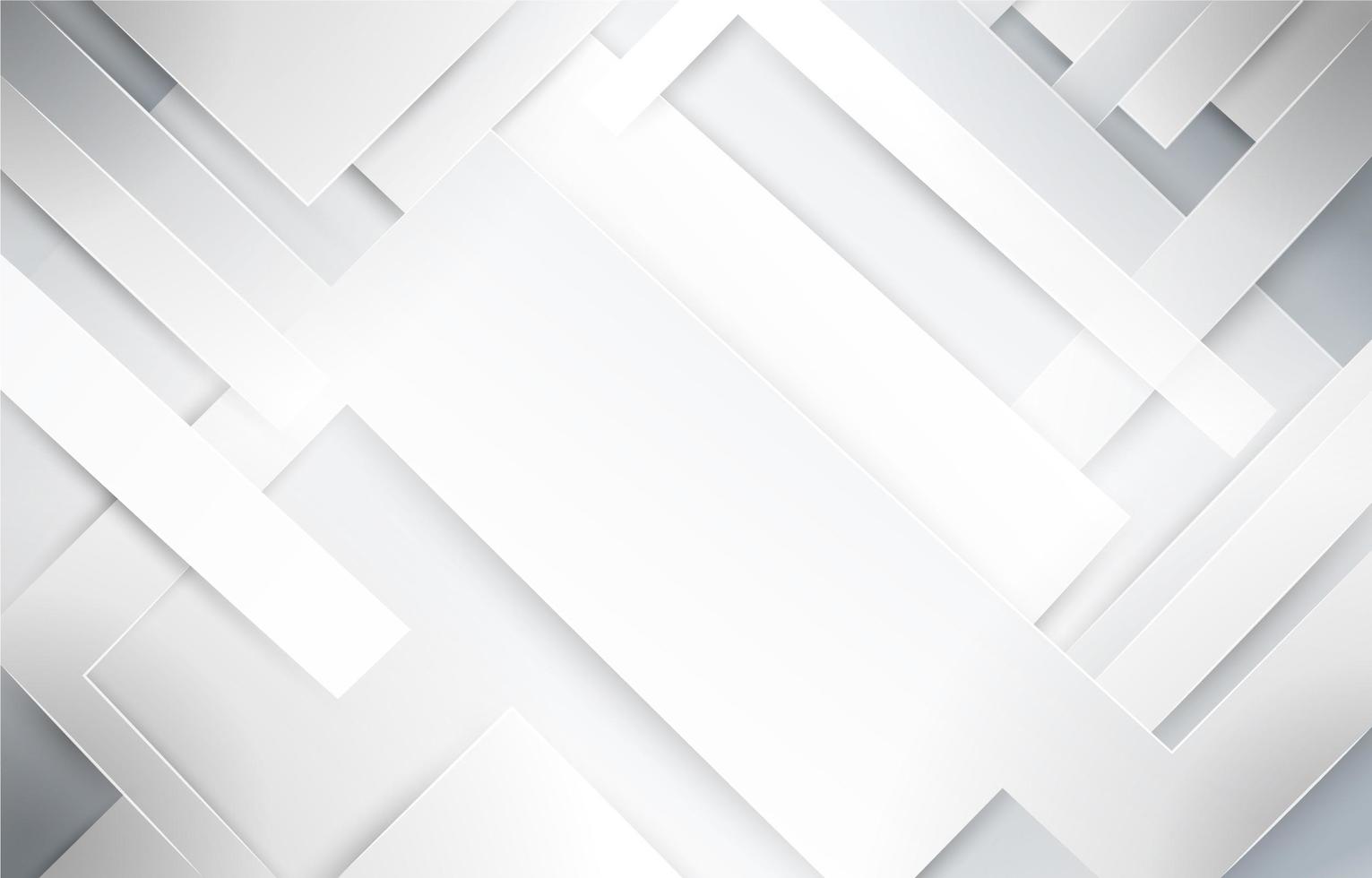 Abstract Geometric White Wallpaper vector