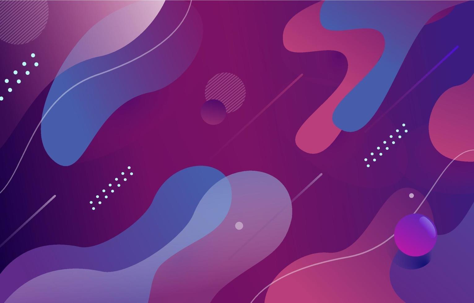 Gradient Background with Abstact Shape vector