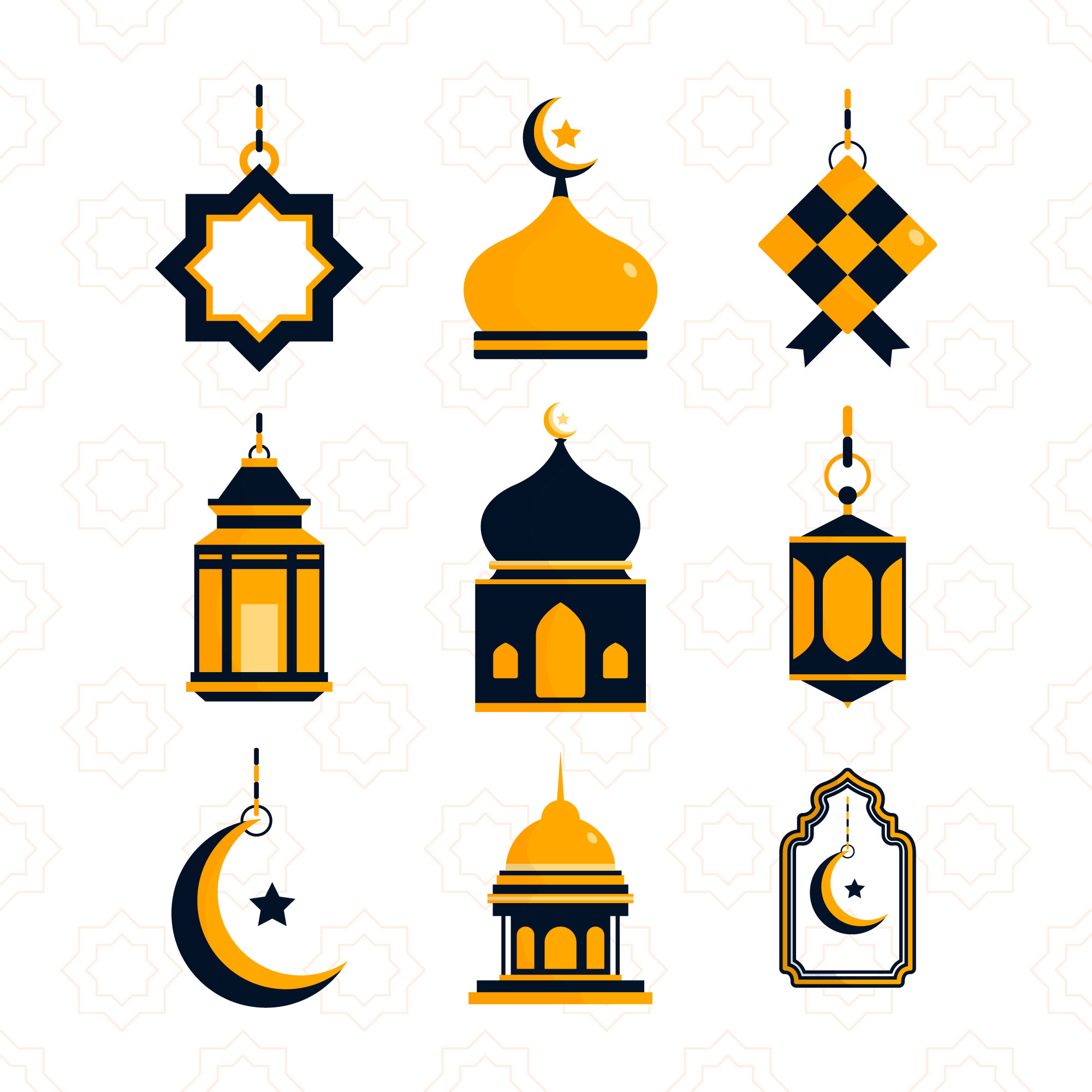 eid-mubarak-icon-set-2072622-vector-art-at-vecteezy
