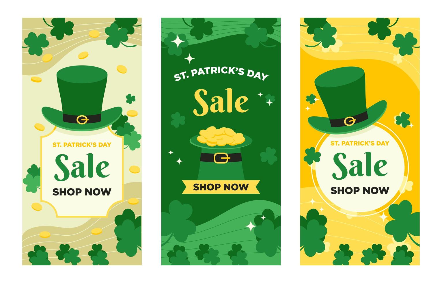 Saint Patrick's Day Banner vector