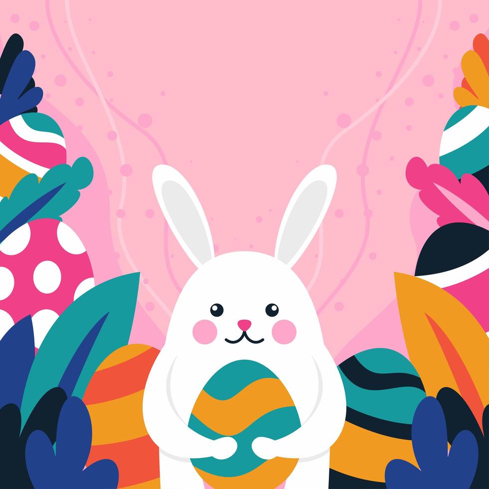 Easter Rabbit Illustration vector