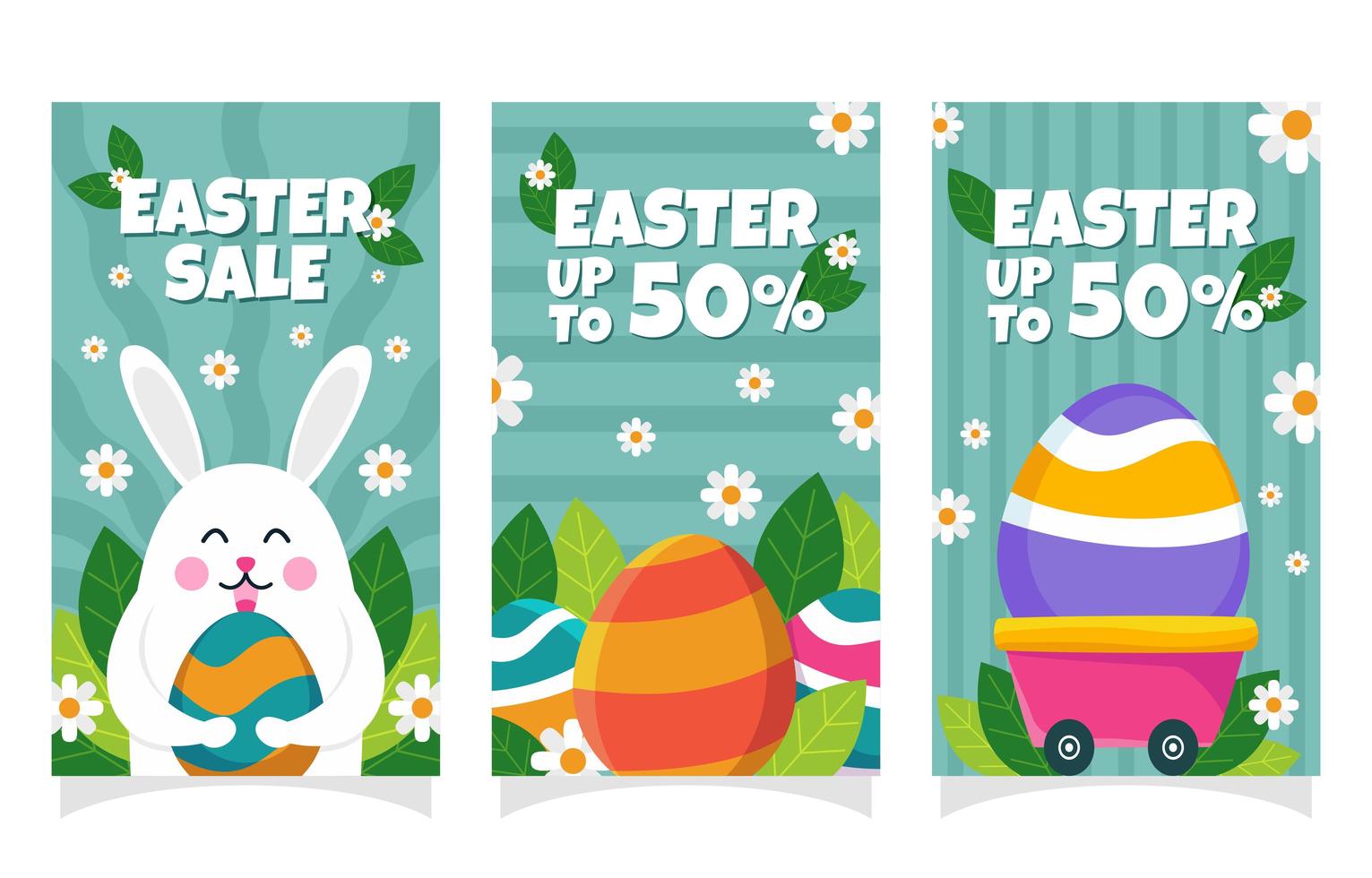 Easter Marketing Banner vector