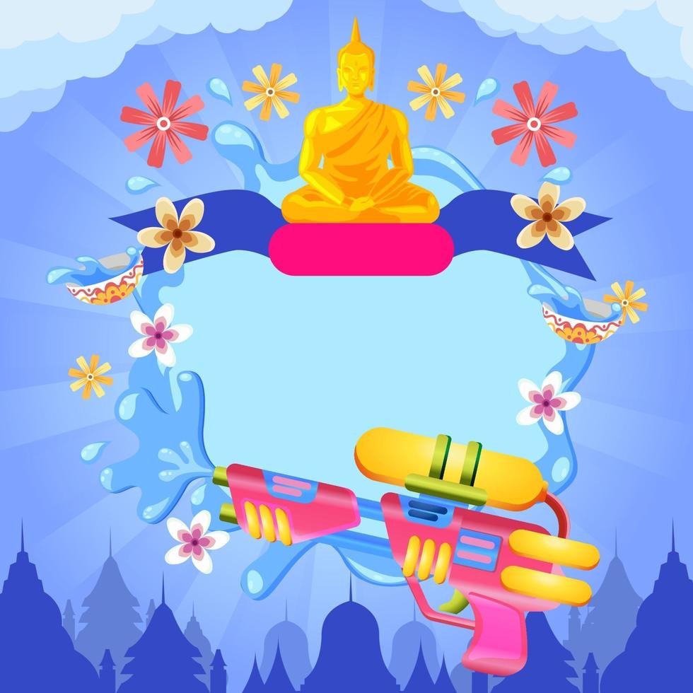 Illustration for Song Krang Background Event vector