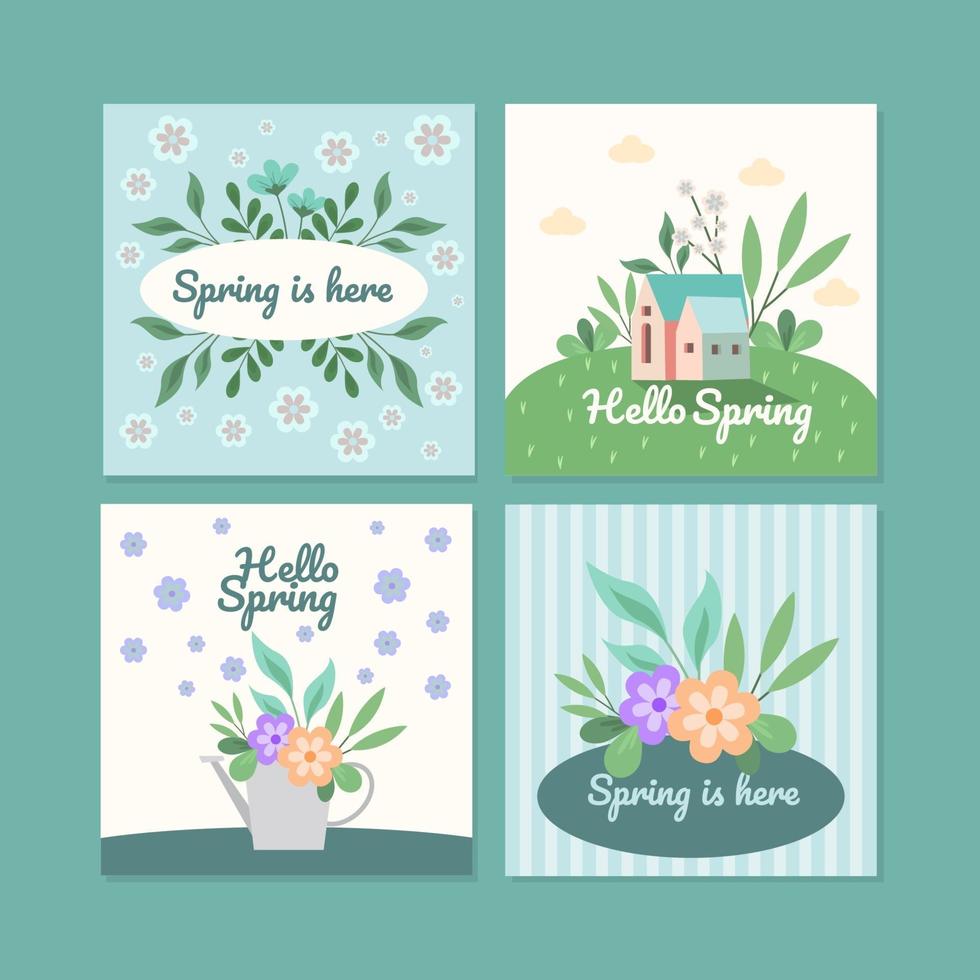 Bring The Spring Here vector