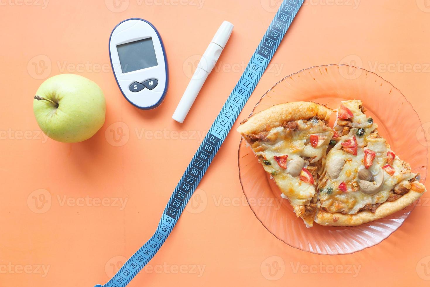 concepto de alimentación limpia foto