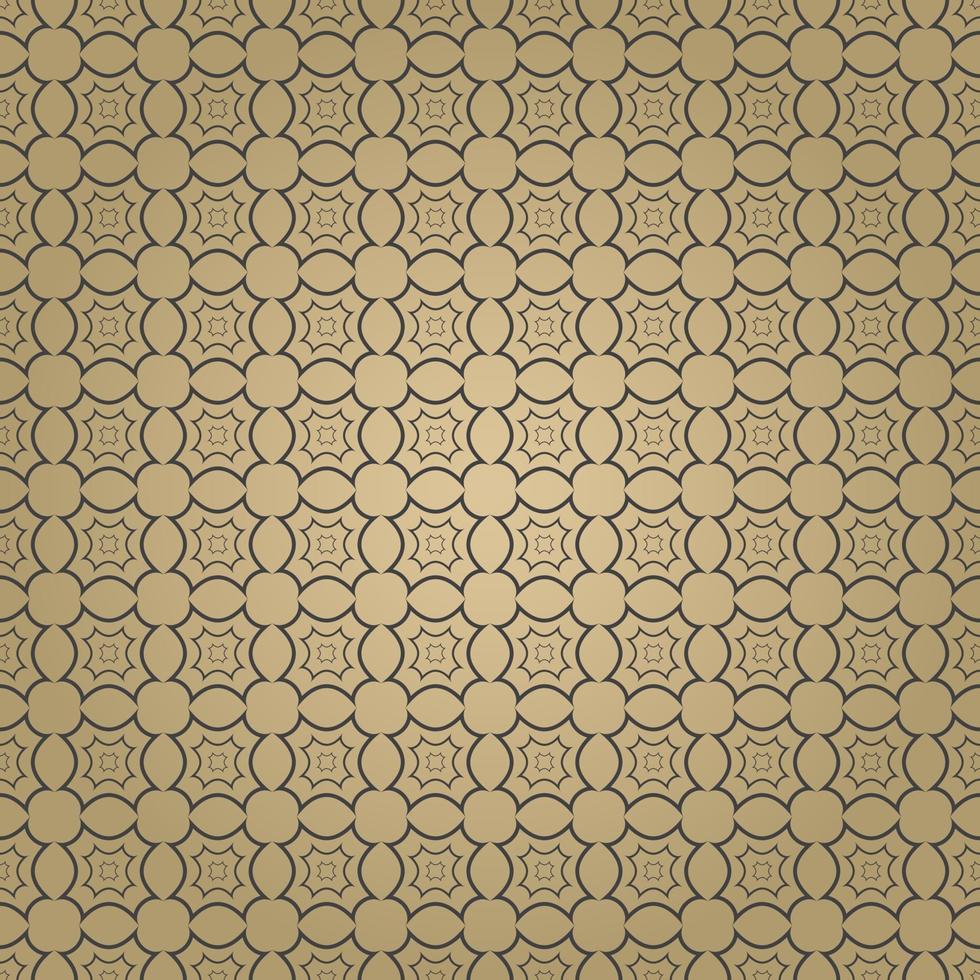 Patrón de flor étnica abstracta de tela geométrica, patrón transparente de estilo de ilustración vectorial. diseño para tela, cortina, fondo, alfombra, papel pintado, ropa, envoltura, batik, tela, azulejo vector