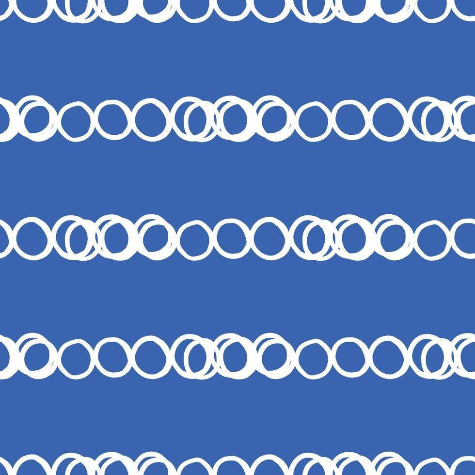 Vector seamless texture background pattern. Hand drawn, blue, white colors.