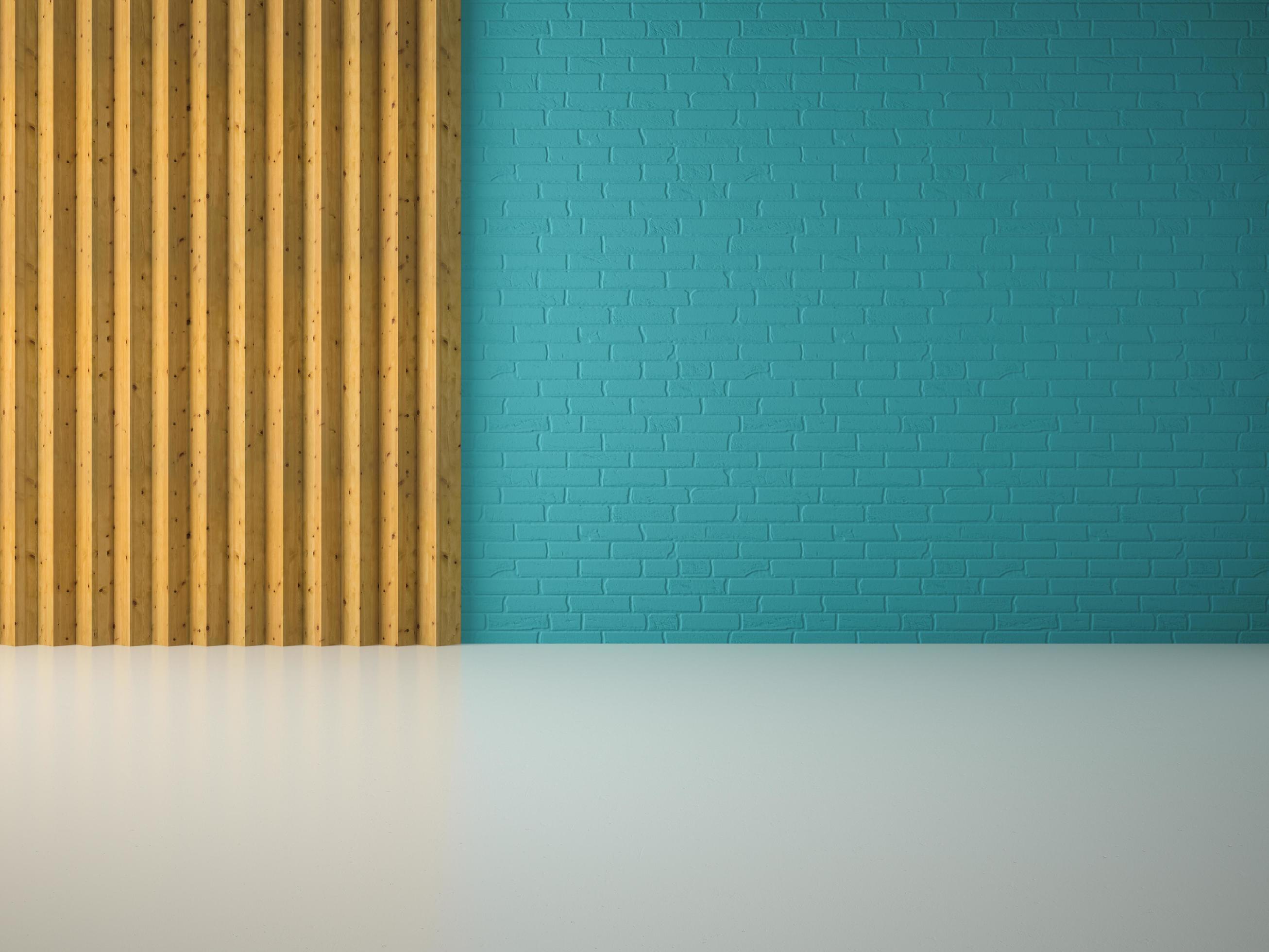 Interior of an empty room in 3D rendering 2076061 Stock Photo at Vecteezy