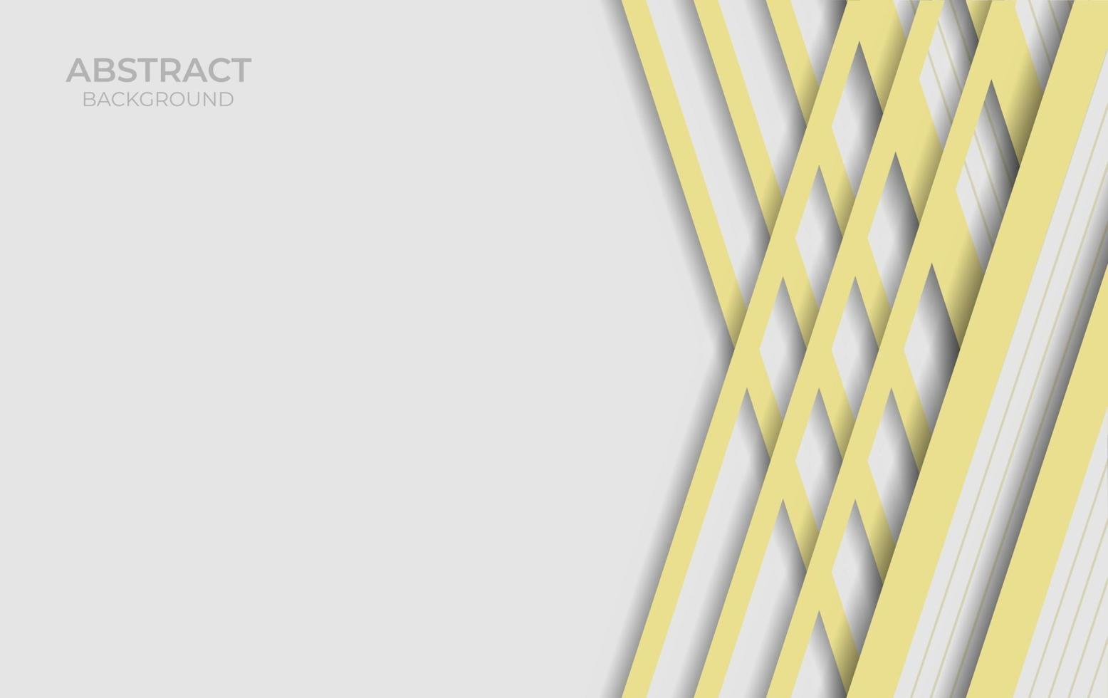 Design Abstract White And Yellow Background vector