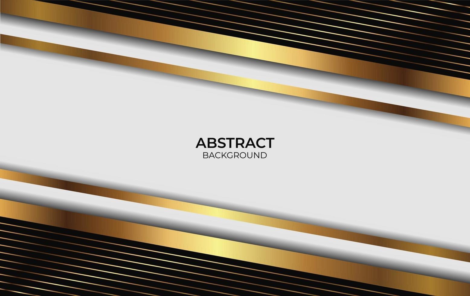 Presentation background luxury gold design vector