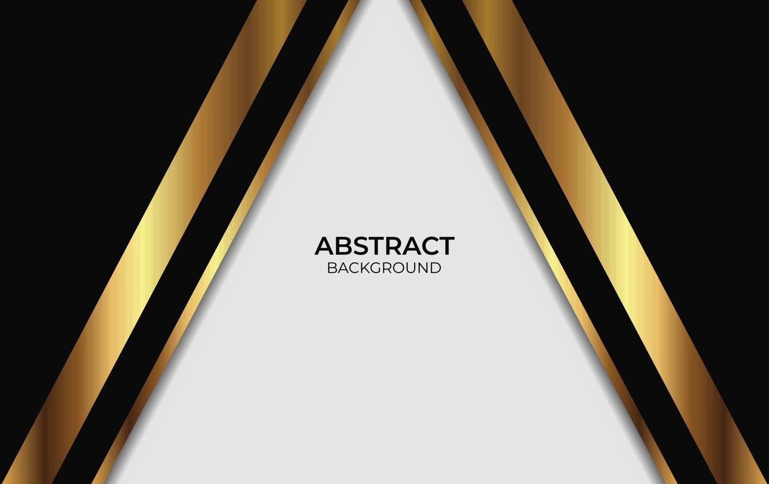 Luxury Triangle frame Presentation Background vector