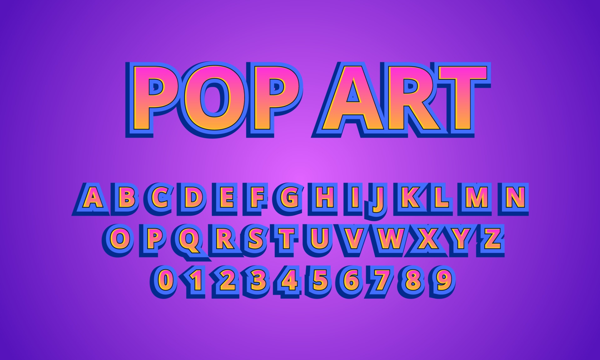 Text Effect Pop Art Font Alphabet 2076750 Vector Art At Vecteezy Text Effect Pop Art Font Alphabet 2076750 Vector Art At Vecteezy