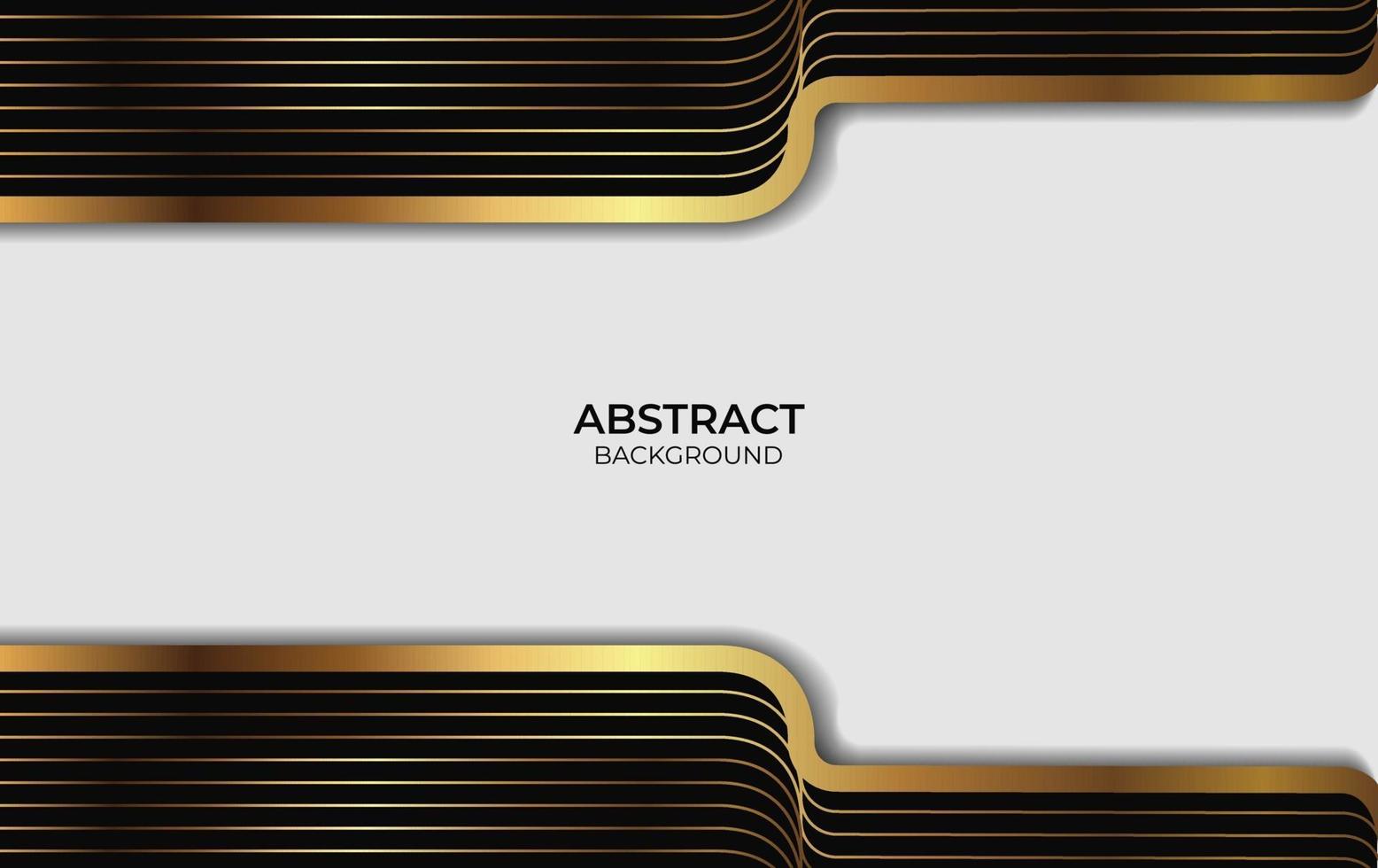 Luxury Gold Presentation Background Design vector