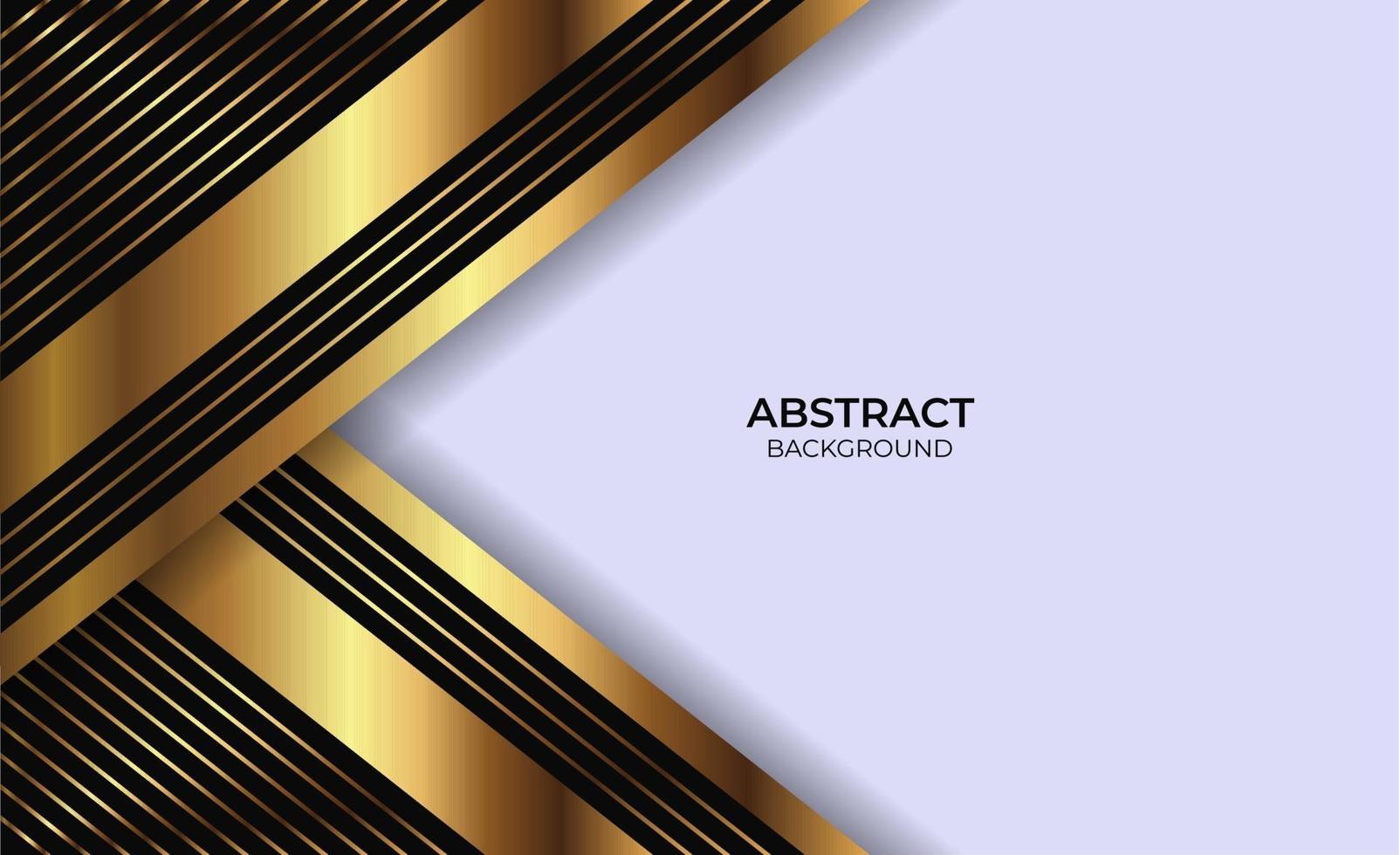 Design Luxury Gold And Black Background vector