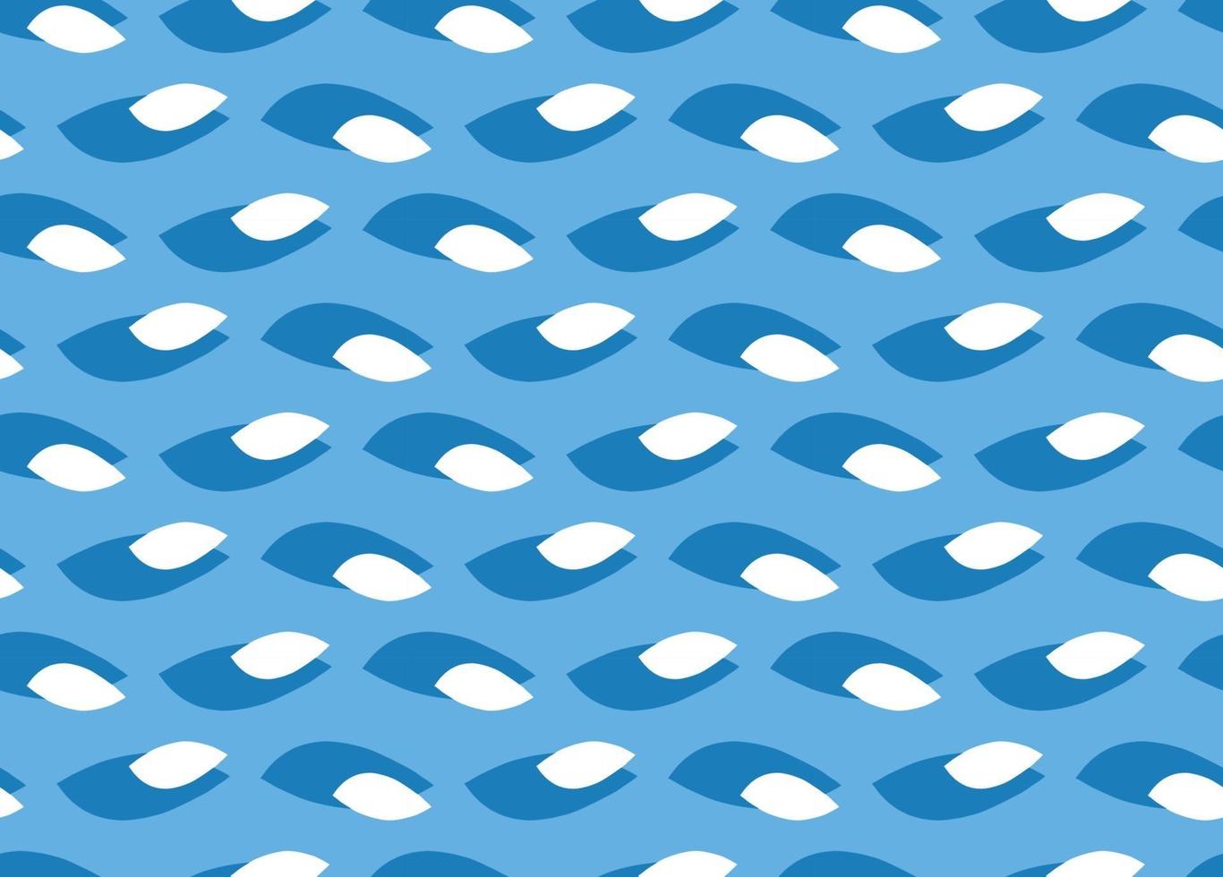 Vector texture background, seamless pattern. Hand drawn, blue, white colors.